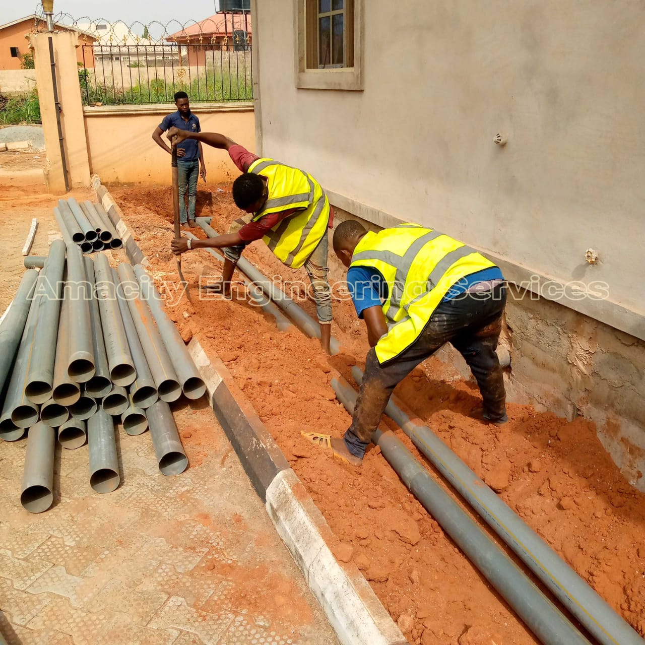 Plumbing work